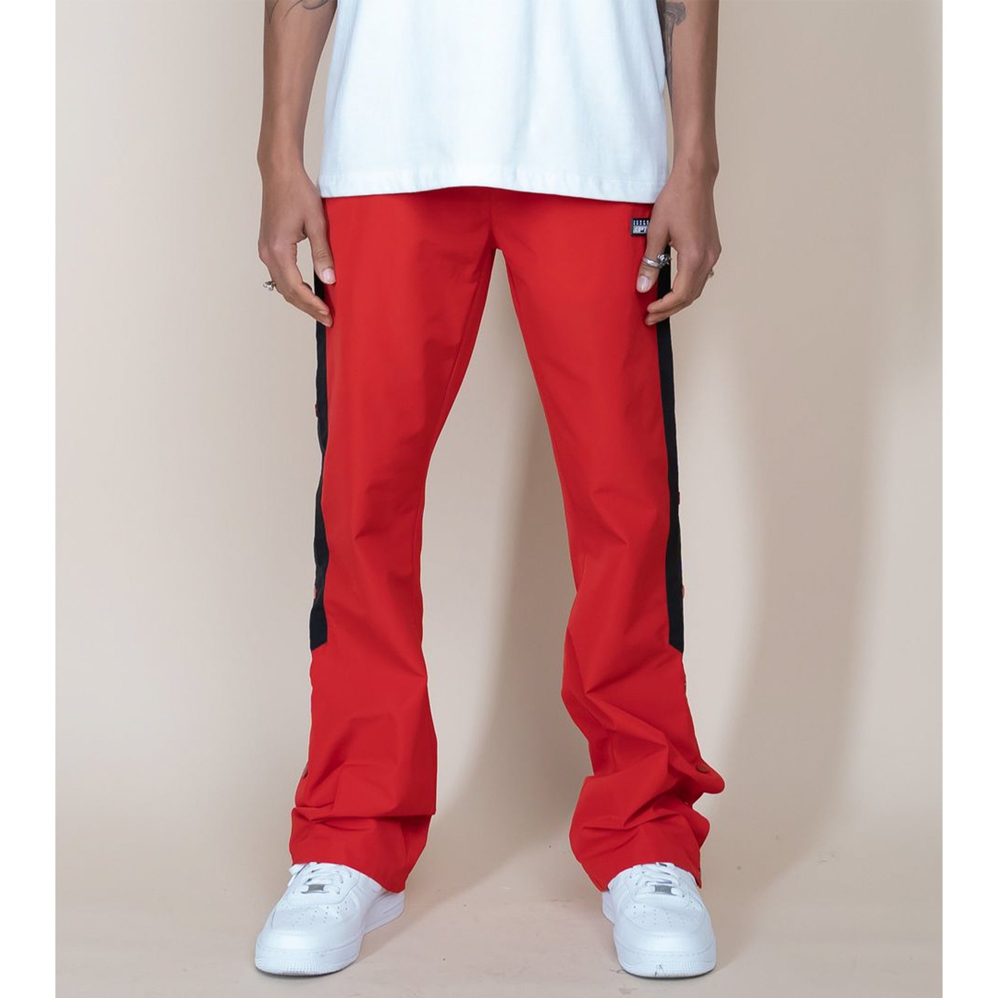 EPTM Men Goat Flared Pants (Red)-Nexus Clothing