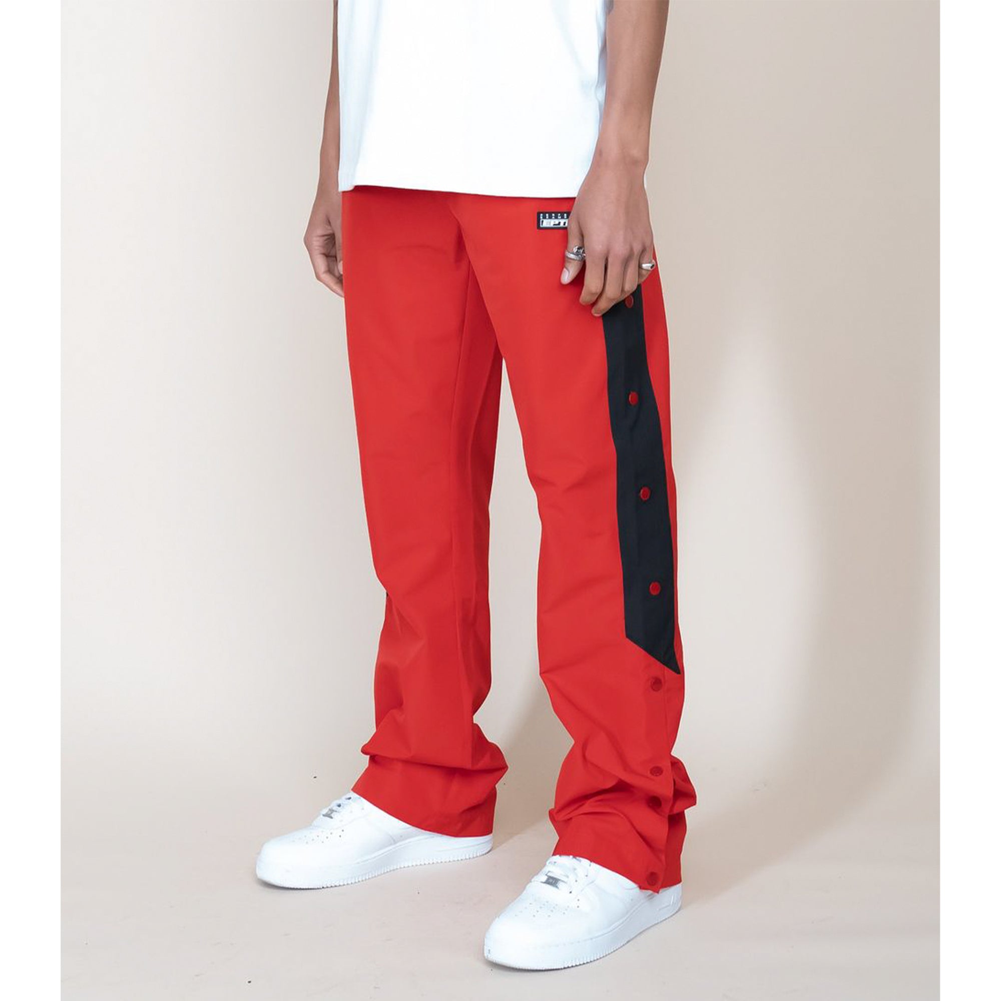 EPTM Men Goat Flared Pants (Red)-Nexus Clothing