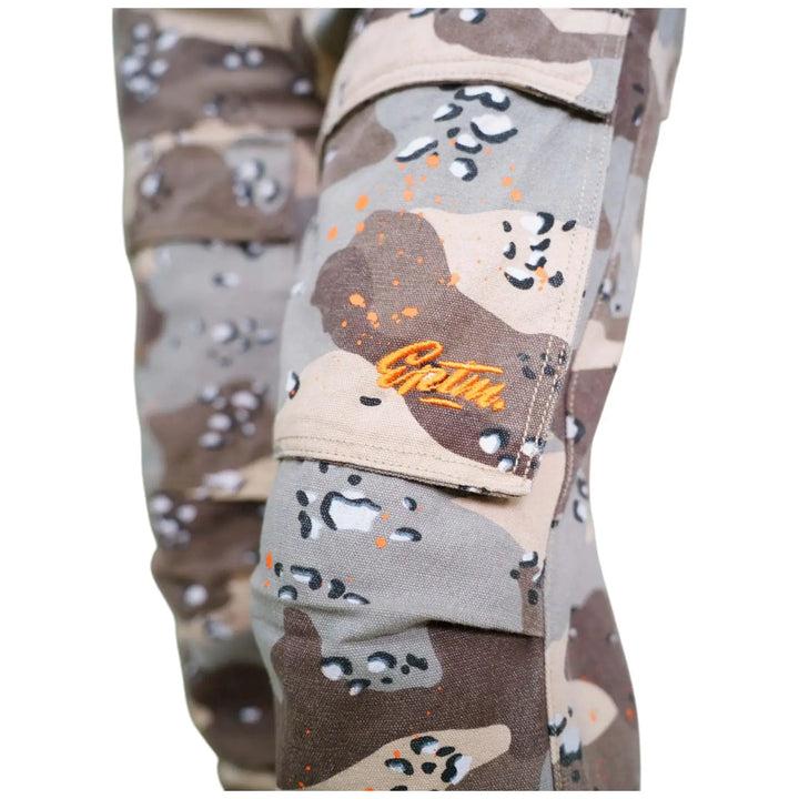 EPTM Men Neo Cargo Stacked Pants (Desert Camo)-Nexus Clothing