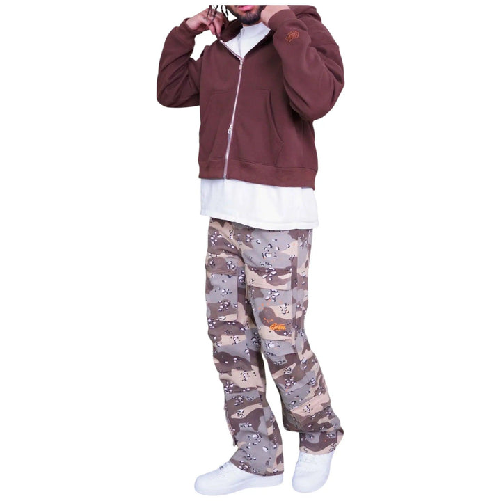 EPTM Men Neo Cargo Stacked Pants (Desert Camo)-Nexus Clothing