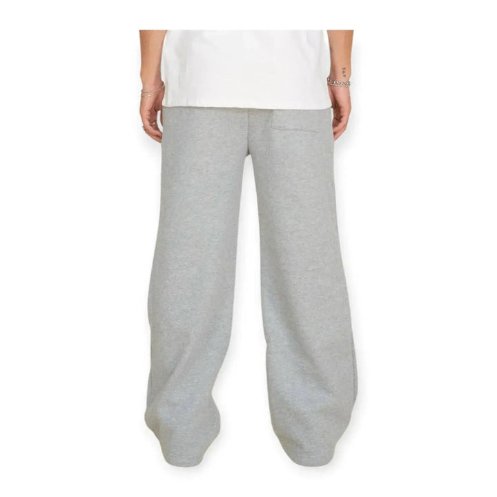 EPTM Men Perfect Baggy Stacked Fleece Pants (Heather Grey)-Nexus Clothing