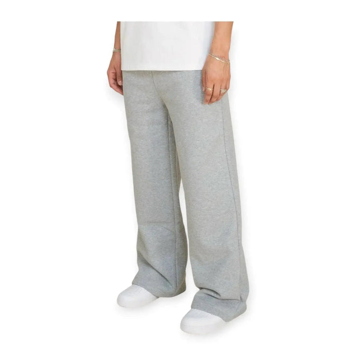 EPTM Men Perfect Baggy Stacked Fleece Pants (Heather Grey)-Nexus Clothing