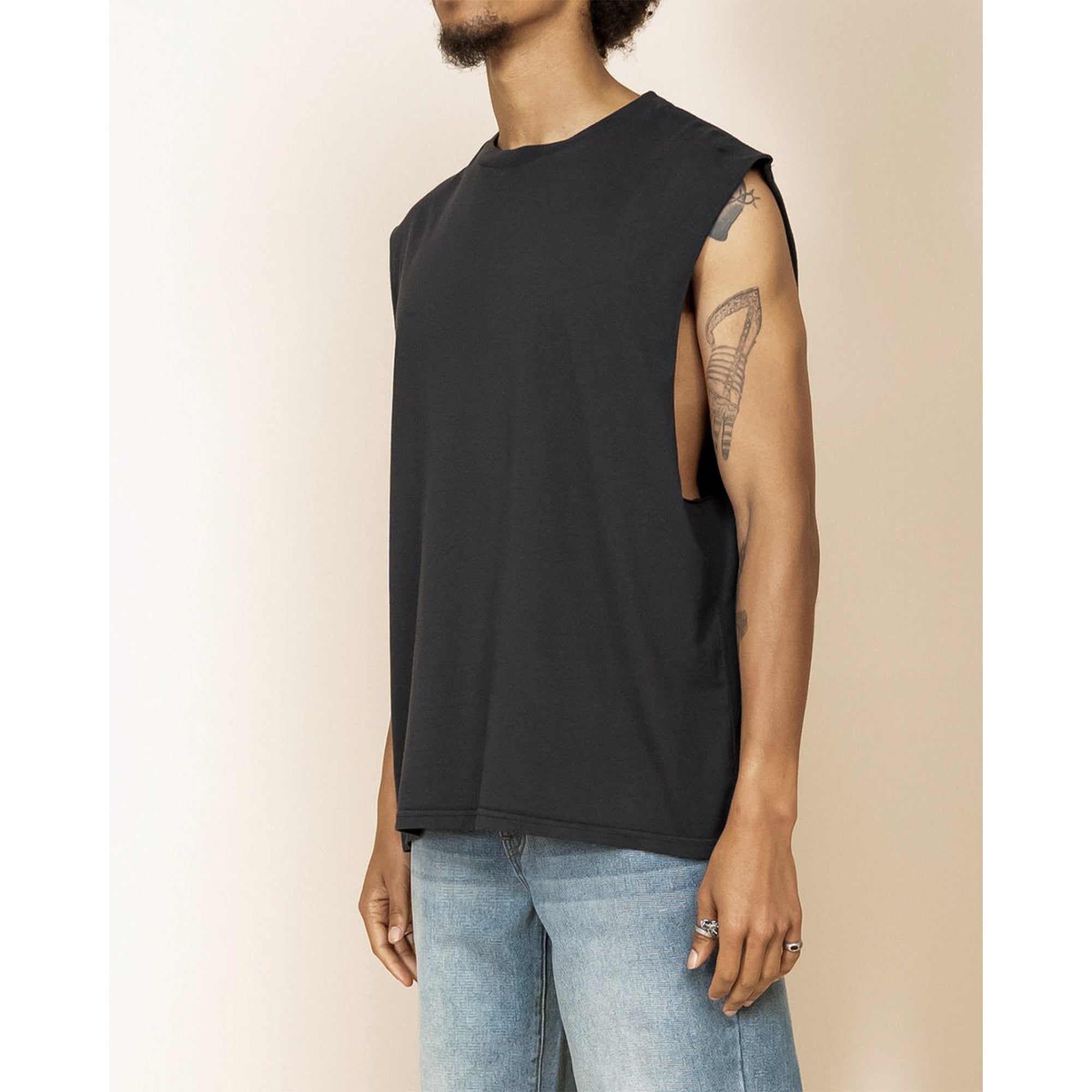 EPTM Men Perfect Sleeveless Tee (Black)-Nexus Clothing