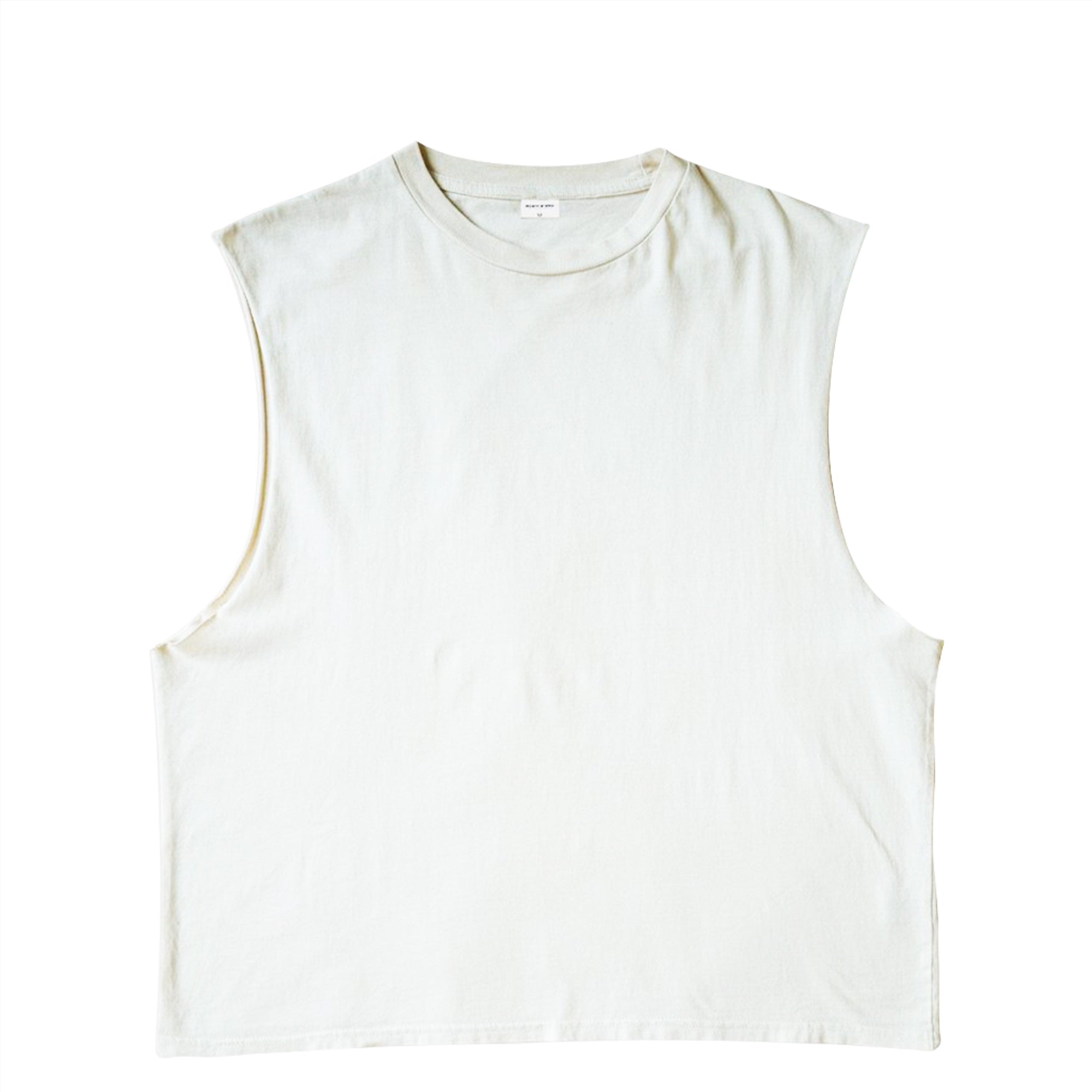 EPTM Men Perfect Sleeveless Tee (Cream)-Nexus Clothing