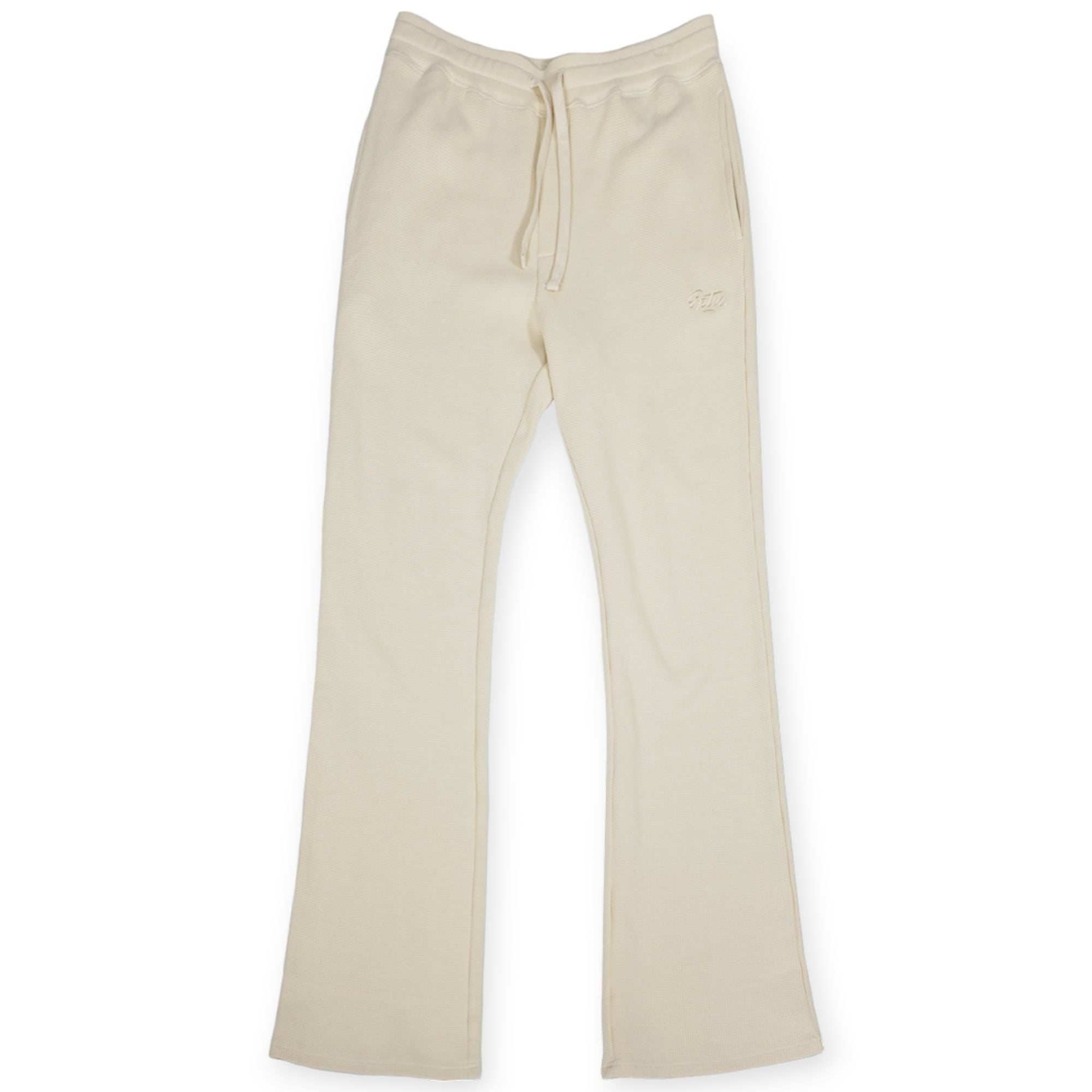 EPTM Men Thermal Flare Pants (Cream)-Nexus Clothing