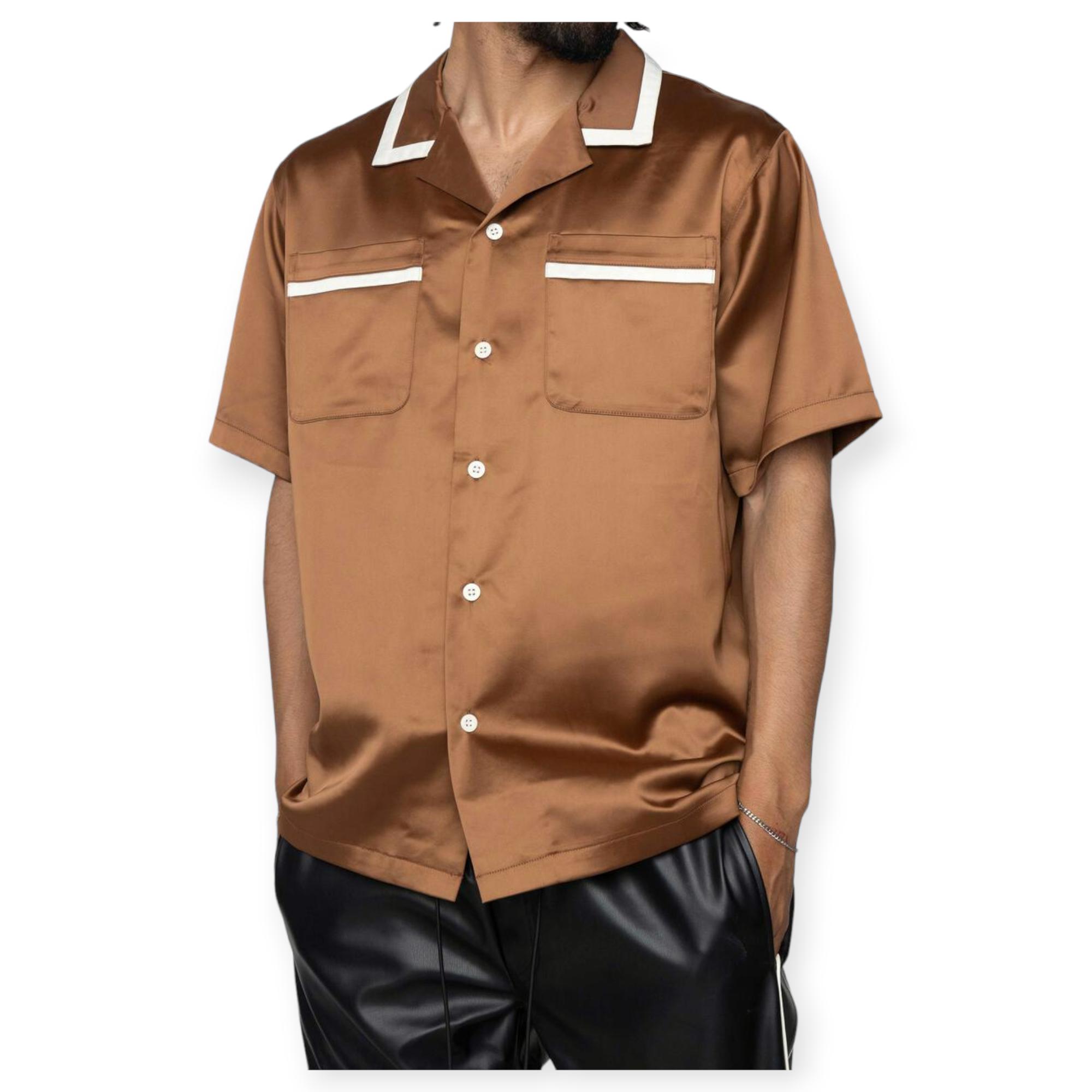 EPTM Men Villa Shirt (Brown)-Nexus Clothing