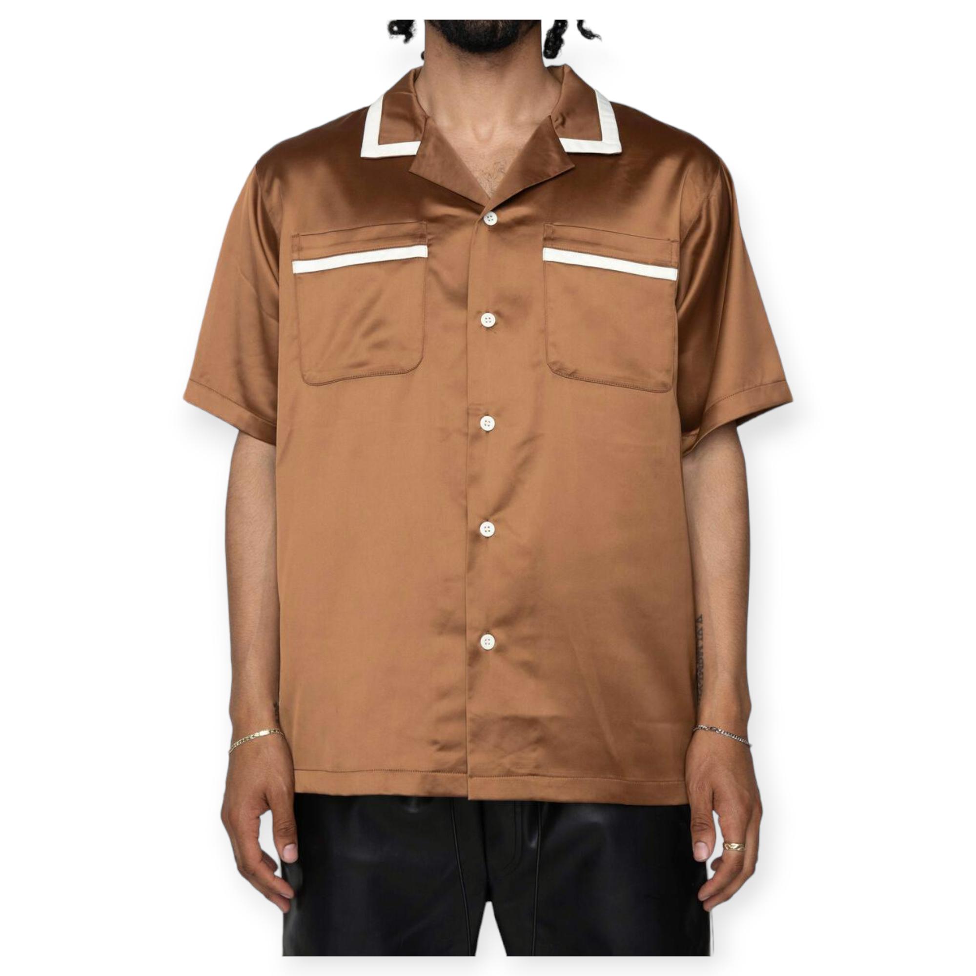 EPTM Men Villa Shirt (Brown)-Brown-XX-Large-Nexus Clothing