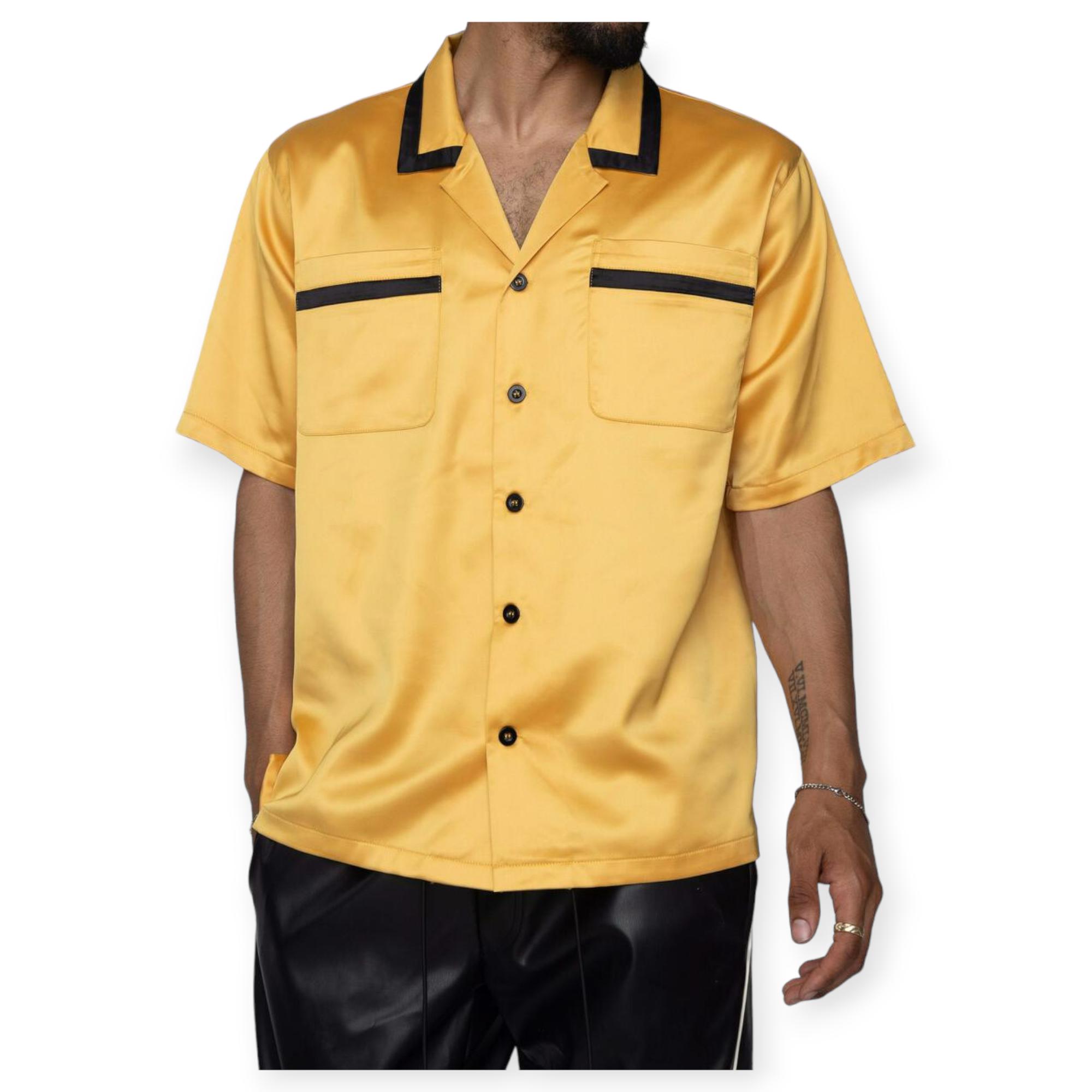 EPTM Men Villa Shirt (Yellow)-Nexus Clothing