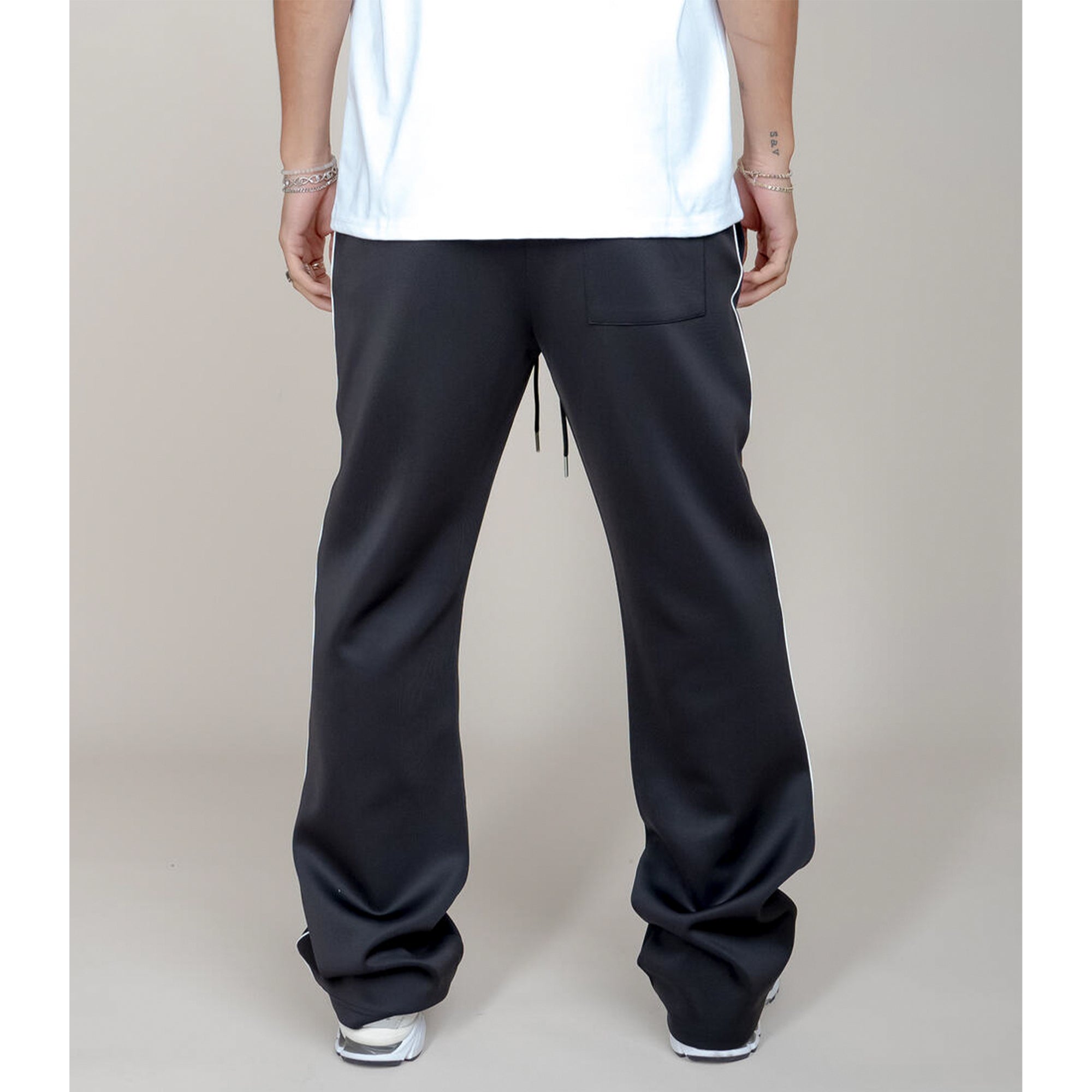 EPTM Unisex Perfect Piping Track Pants (Black)-Nexus Clothing