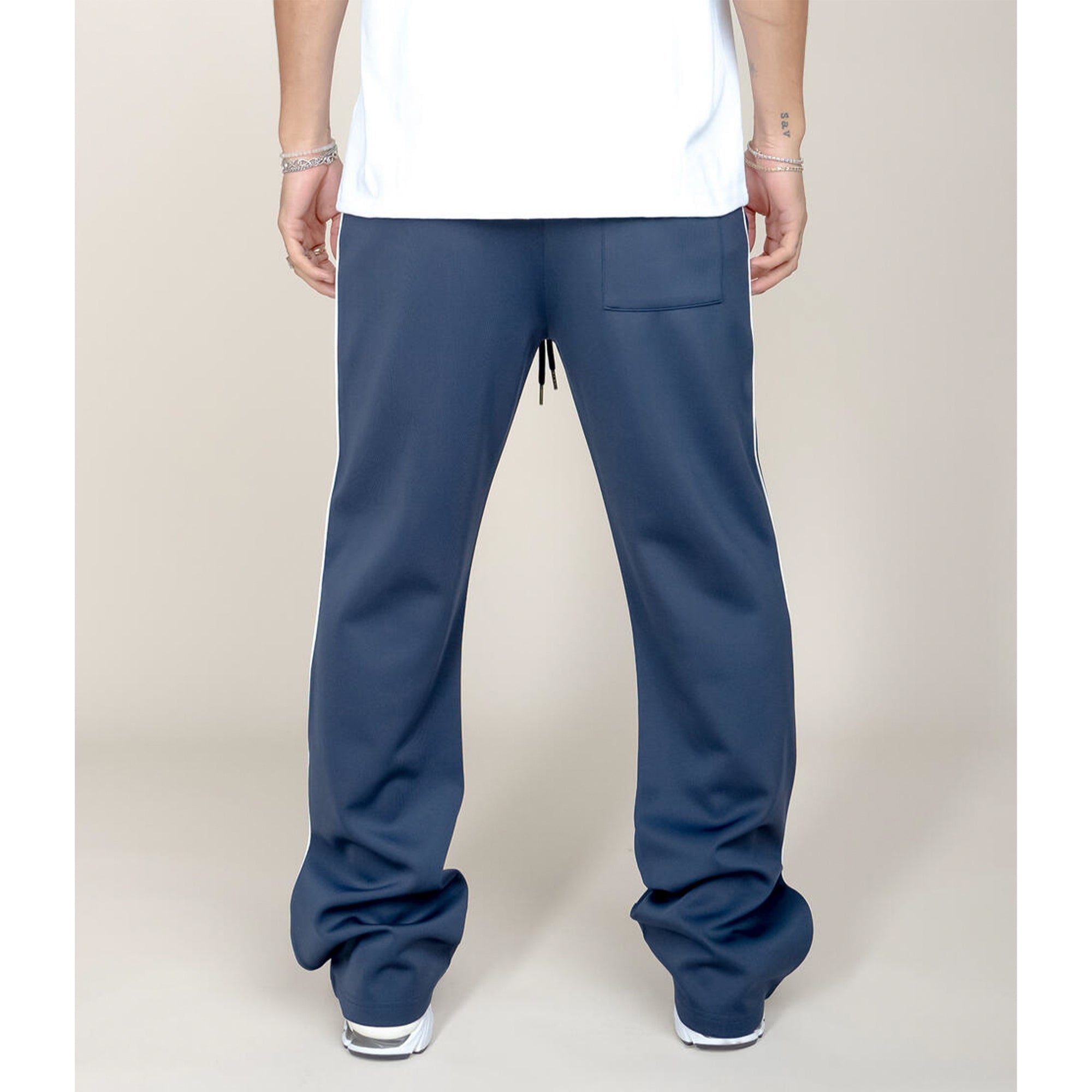 EPTM Unisex Perfect Piping Track Pants (Navy)-Nexus Clothing