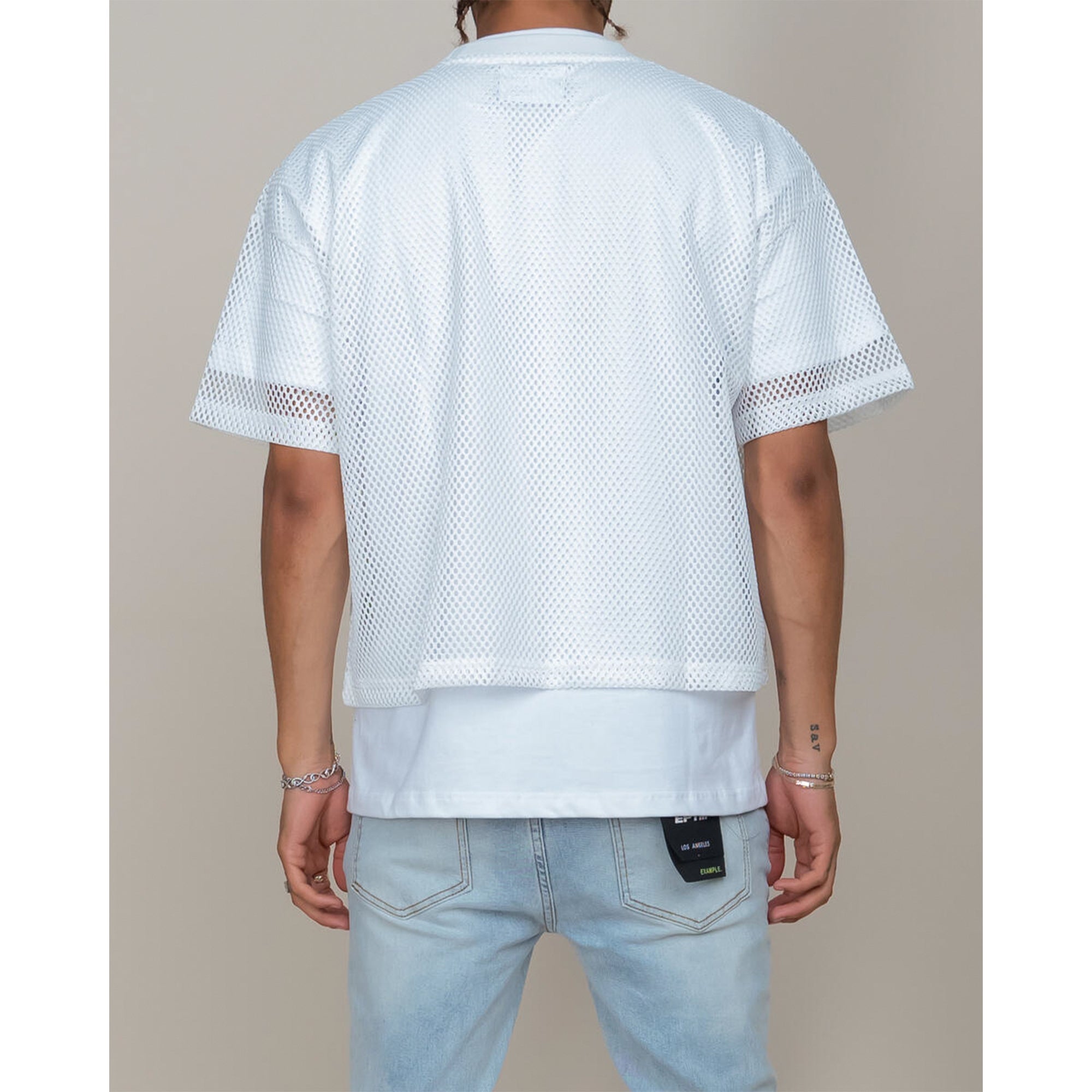 EPTM Unisex Stadium Jersey (White)-Nexus Clothing