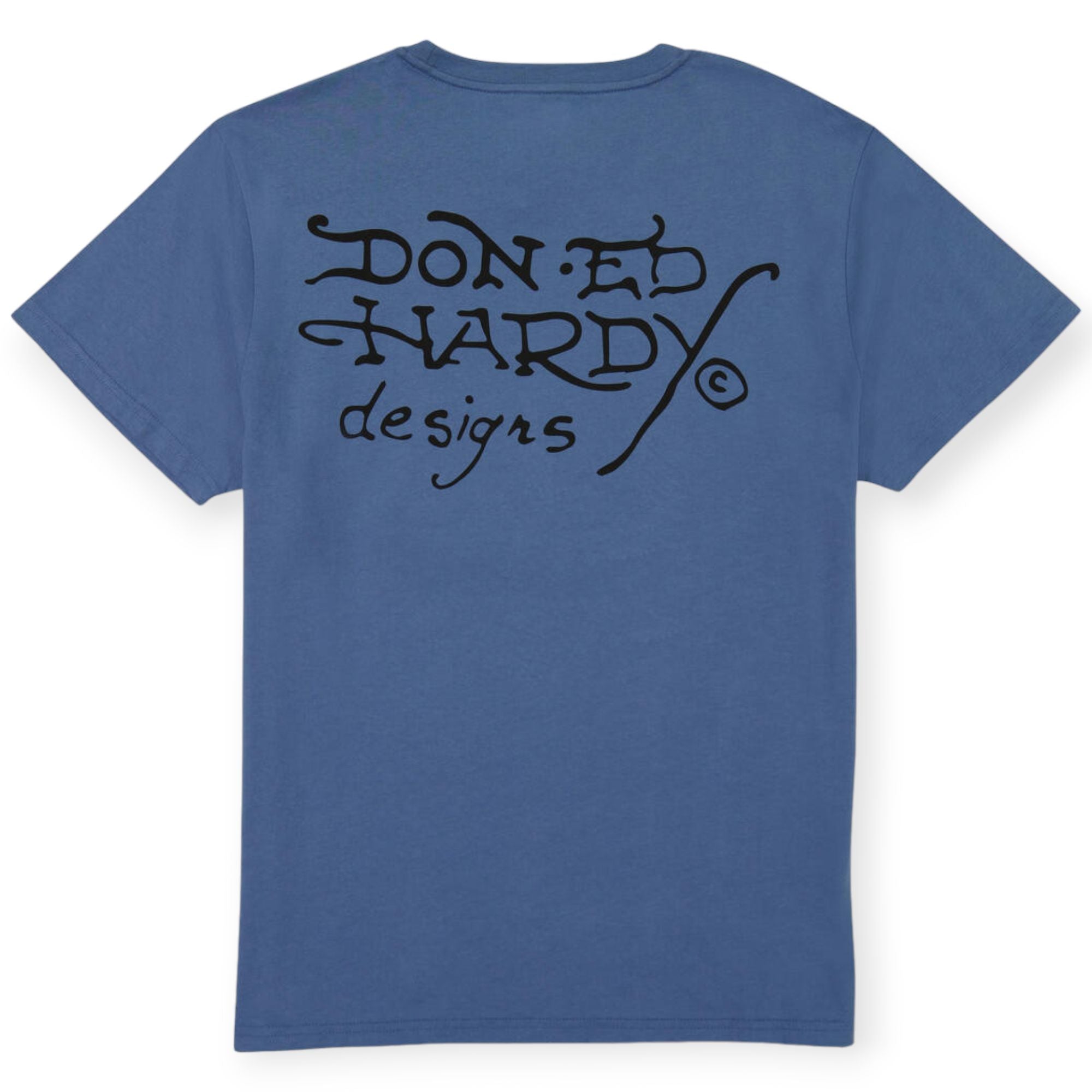 Ed Hardy Men Eagle Anchor Shirt(Slate)-Slate-XX-Large-Nexus Clothing