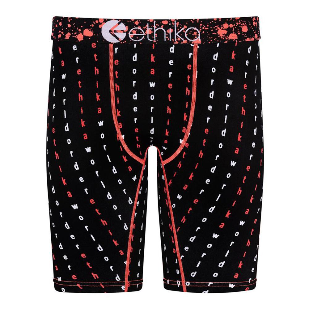 Ethika Boys E World Order (Black Red)-Black Red-Small-Nexus Clothing
