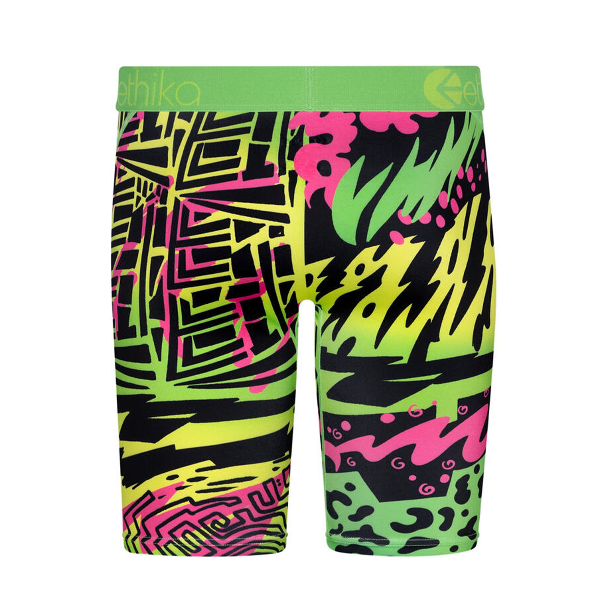 Ethika Boys Scenario Boxer (Green)-Nexus Clothing