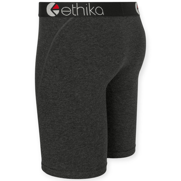 Ethika Dark Heather Boxer (Black Heather)-Nexus Clothing