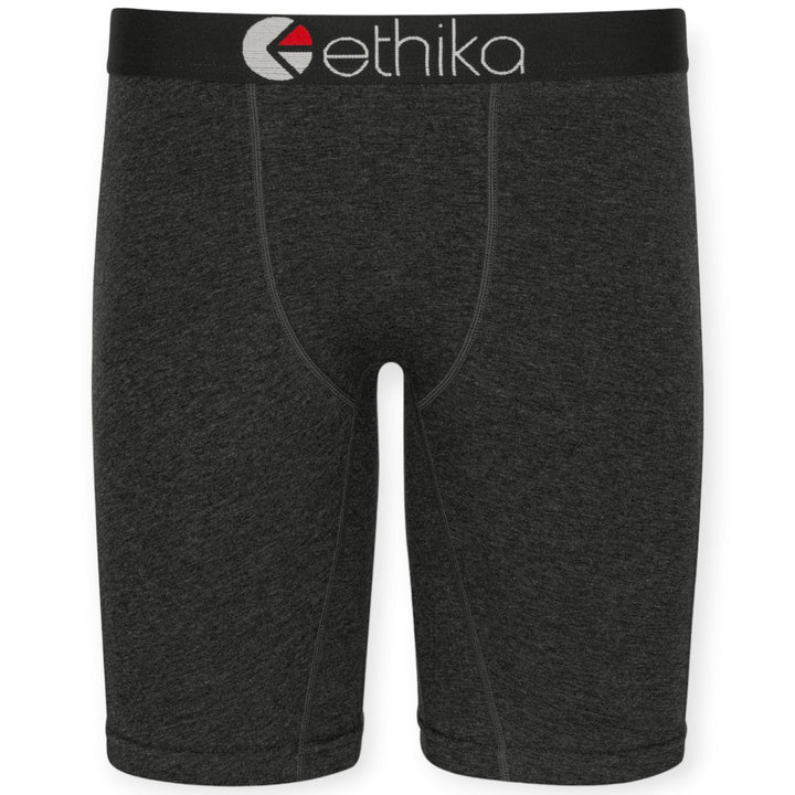 Ethika Dark Heather Boxer (Black Heather)-Black Heather-Small-Nexus Clothing