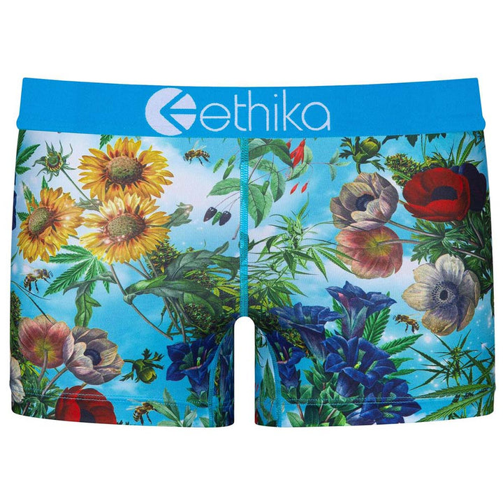 Ethika Garden of Weeden Boxer (Blue)-Blue-Small-Nexus Clothing