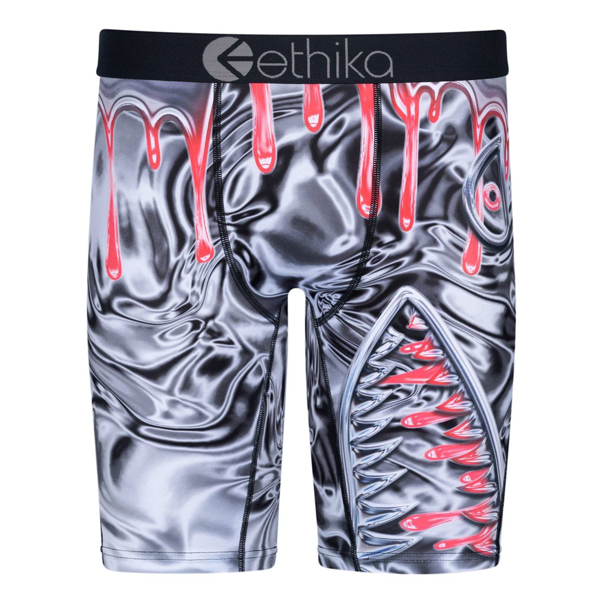 Ethika Men BMR Slime Boxer (Grey Red)-Grey Red-Small-Nexus Clothing