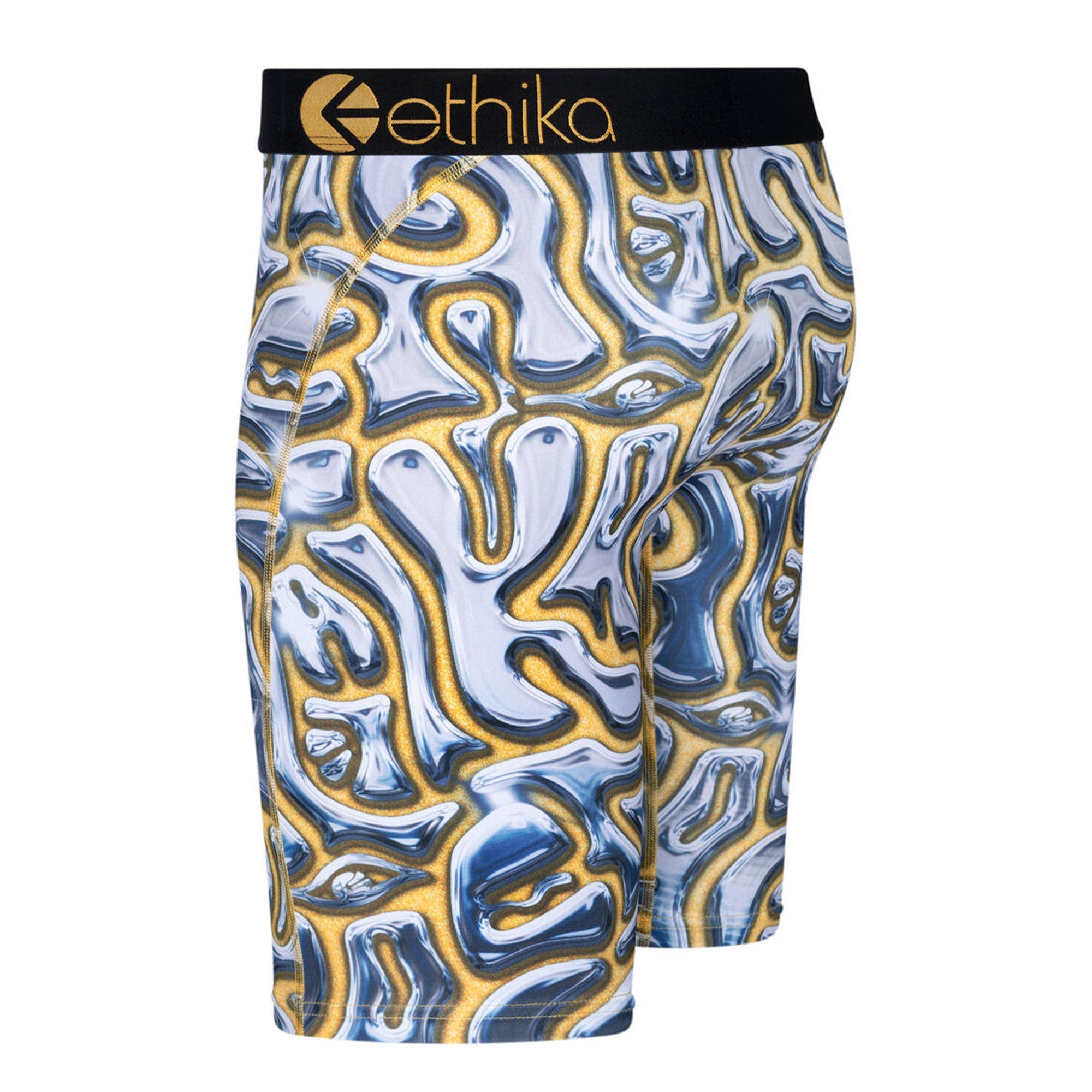 Ethika Men Bio Mechanical Boxer (Silver)-Silver-XX-Large-Nexus Clothing