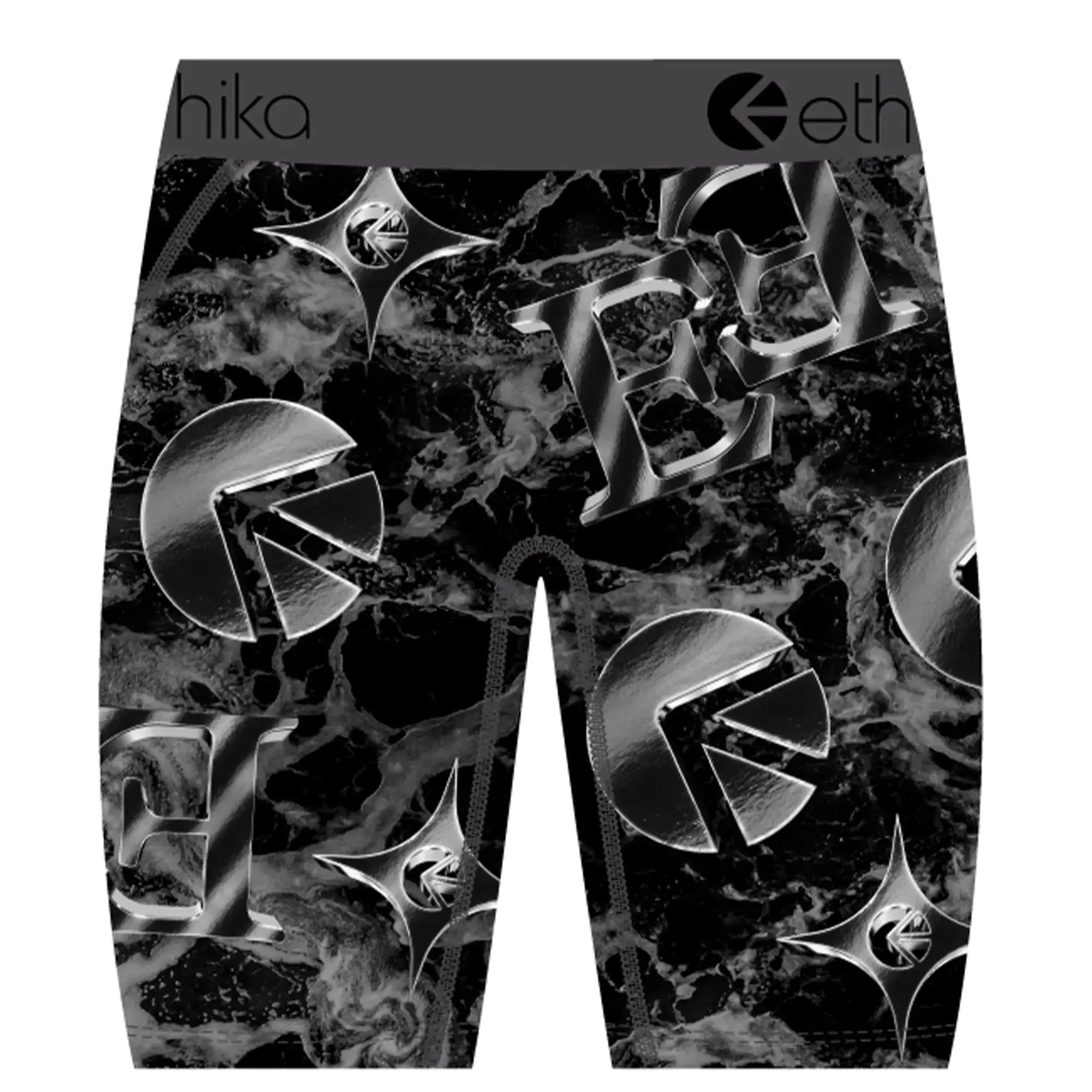 Ethika Men Black Water Boxer (Blue Grey)-Nexus Clothing