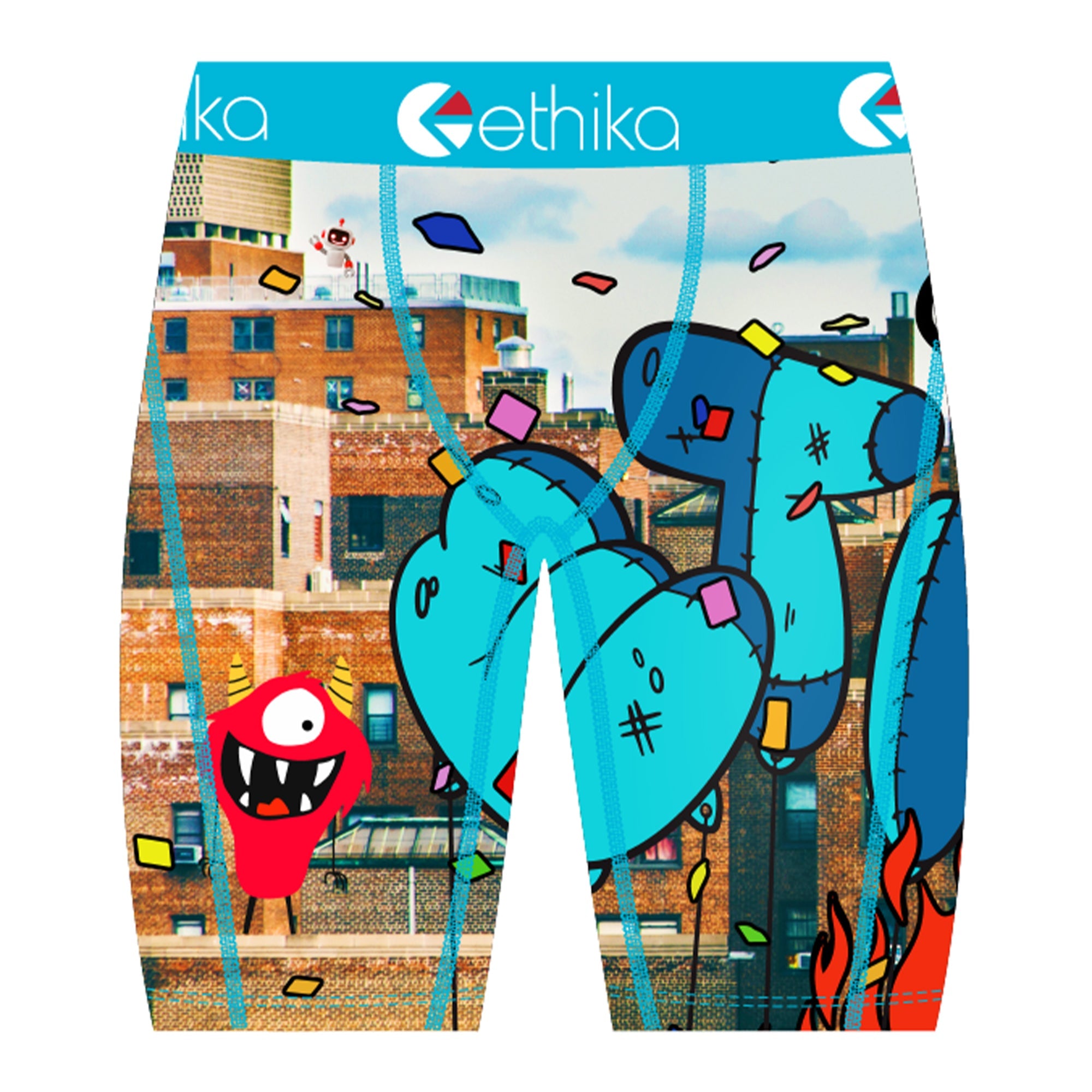 Ethika Men Burrow 10 Boxer (Multi)-Multi-Small-Nexus Clothing