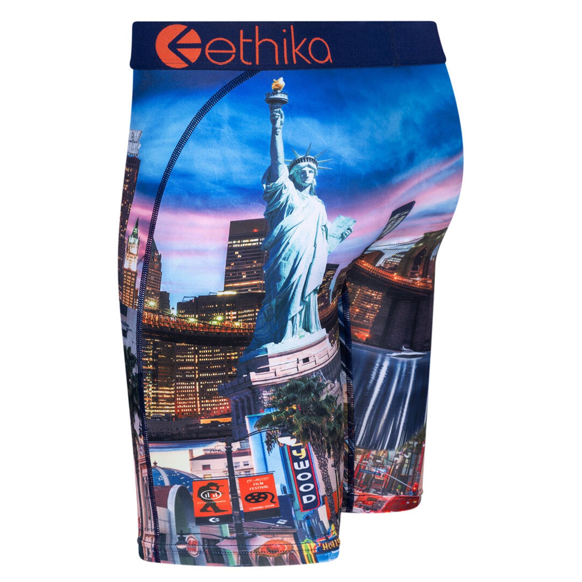 Ethika Men East 2 West Boxer (Multi)-Nexus Clothing