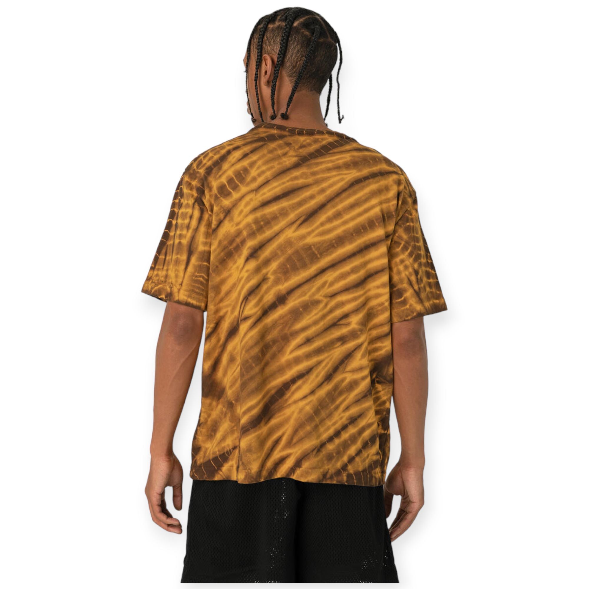 Ethika Men I Got Bars Knit Tee (Orange Black)-Nexus Clothing