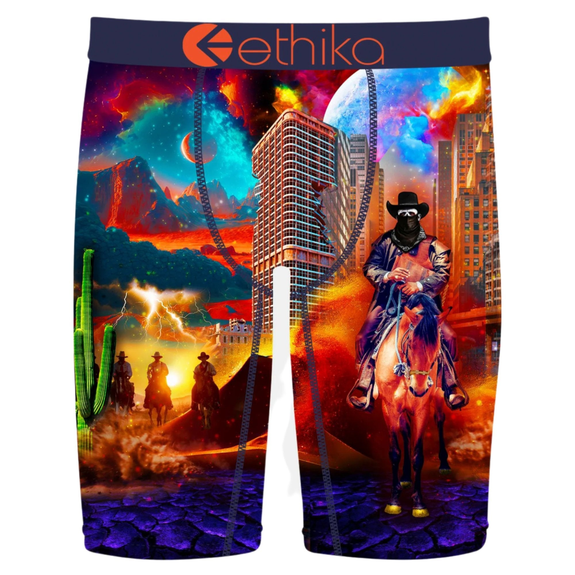 Ethika Men Outlaw Boxer (Multi)-Multi-Small-Nexus Clothing