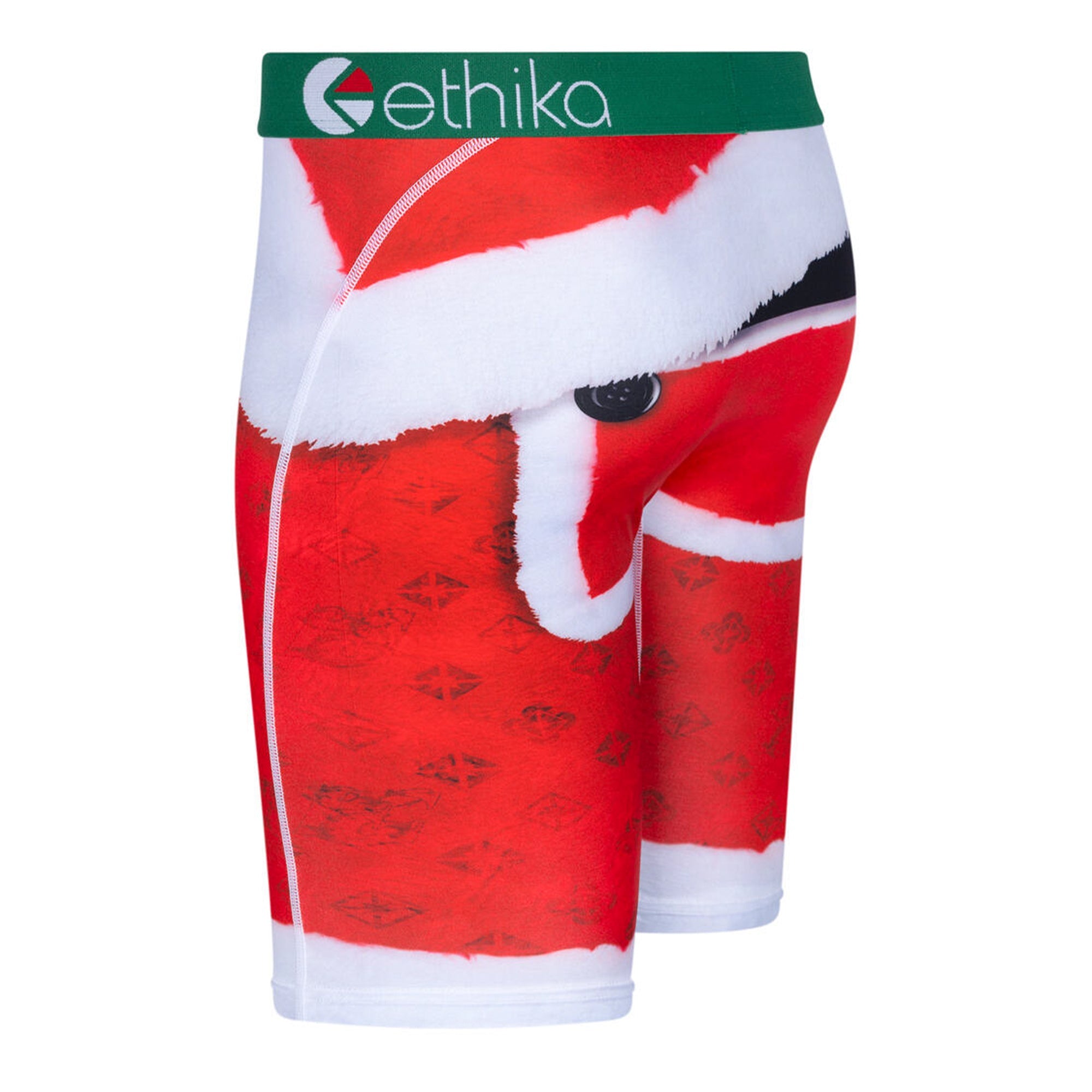 Ethika Men Santa Surprise Boxer (Red White)-Nexus Clothing