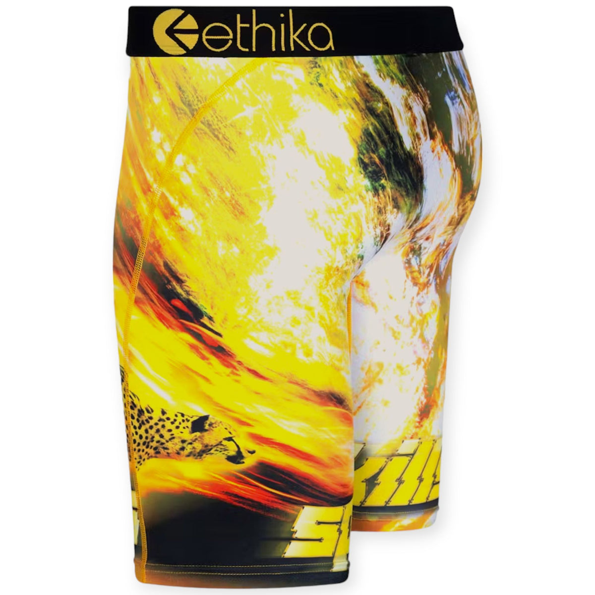 Ethika Boxer Men Speed Kills (Yellow Black)