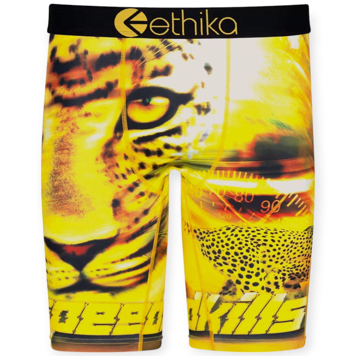 Ethika Boxer Men Speed Kills (Yellow Black)