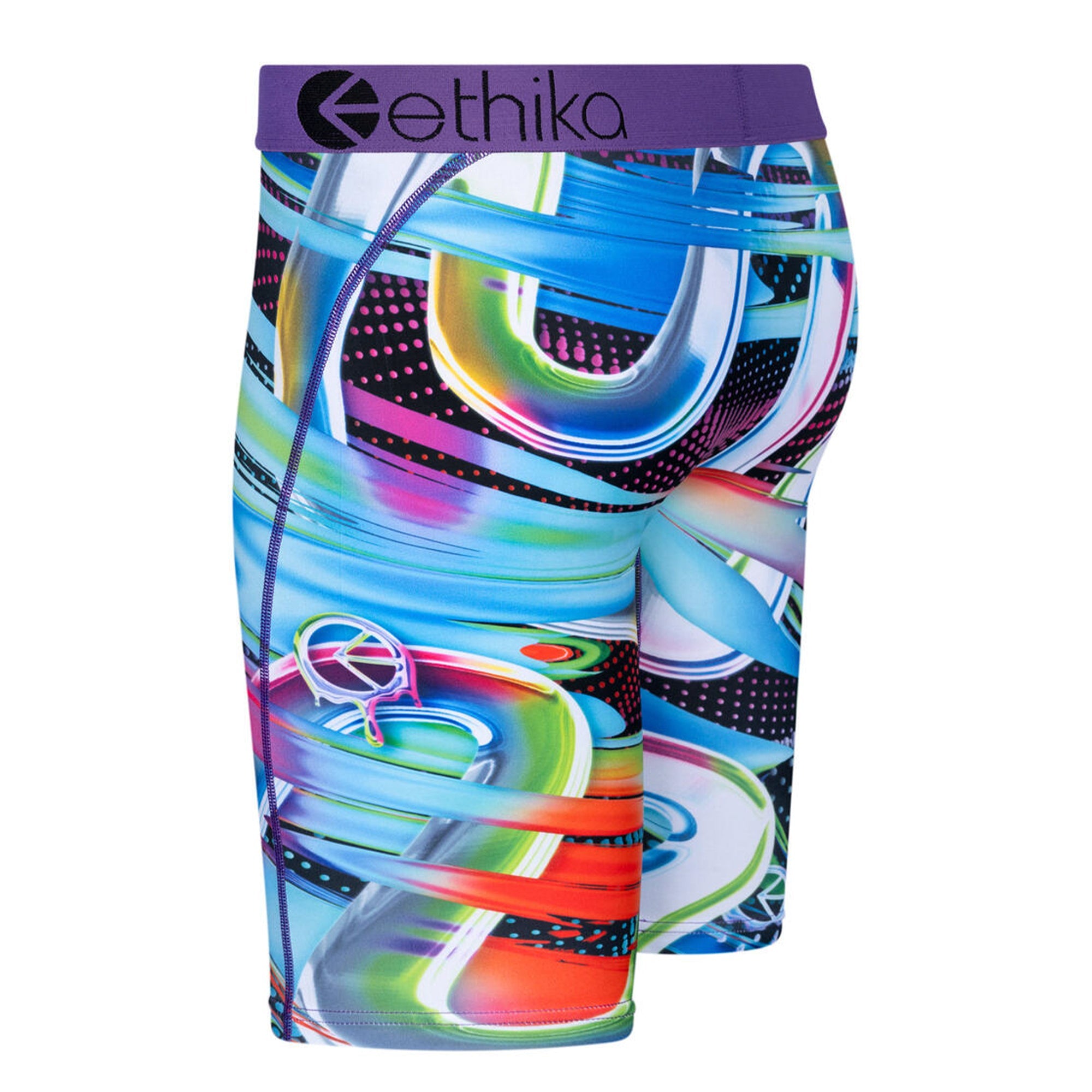 Ethika Men Ur Brain Boxer (Blue Purple)-Nexus Clothing