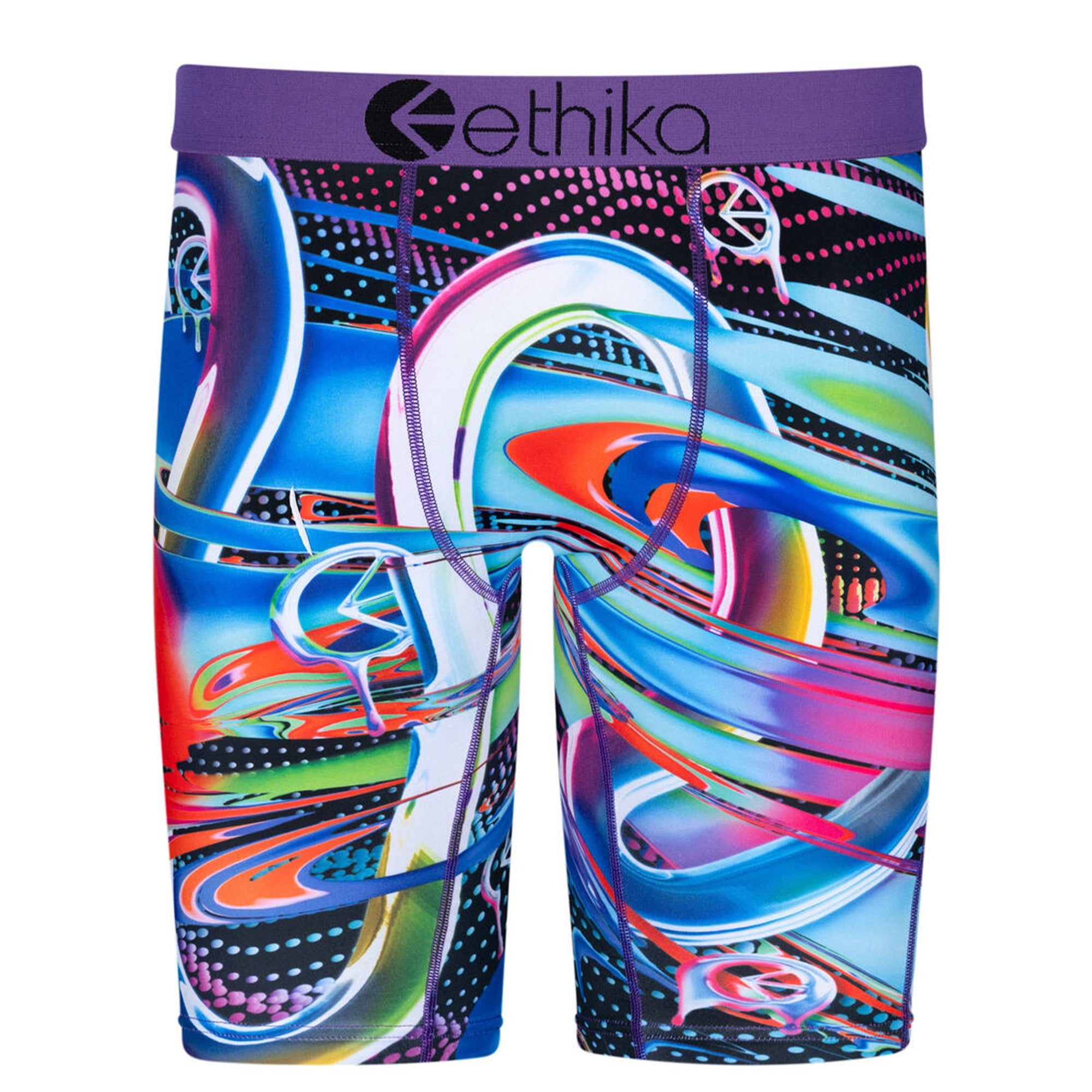 Ethika Men Ur Brain Boxer (Blue Purple)-Blue Purple-Small-Nexus Clothing