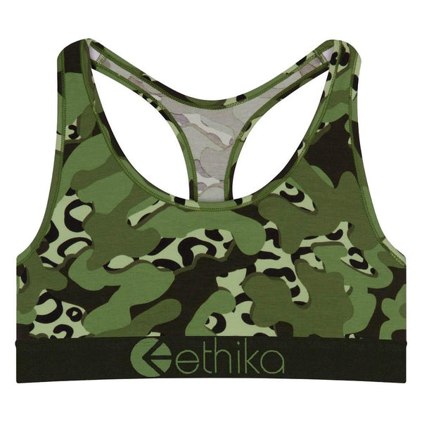 ETHIKA WLSB1214 Lifestyle Camo Female Sports Bra