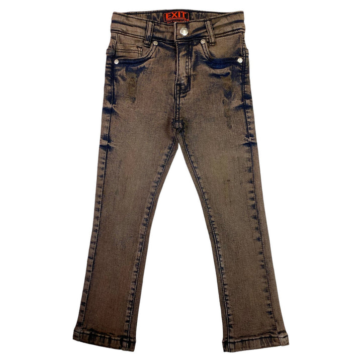 Exit Apparel Kids Jeans (Brown)-Brown-7T-Nexus Clothing