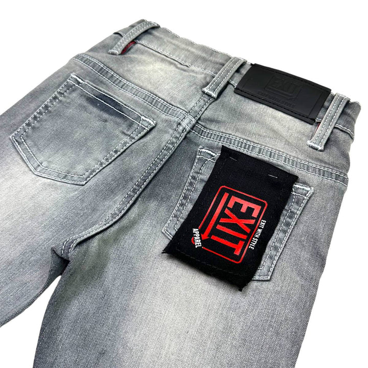 Exit Apparel Kids Jeans (Grey)-Nexus Clothing