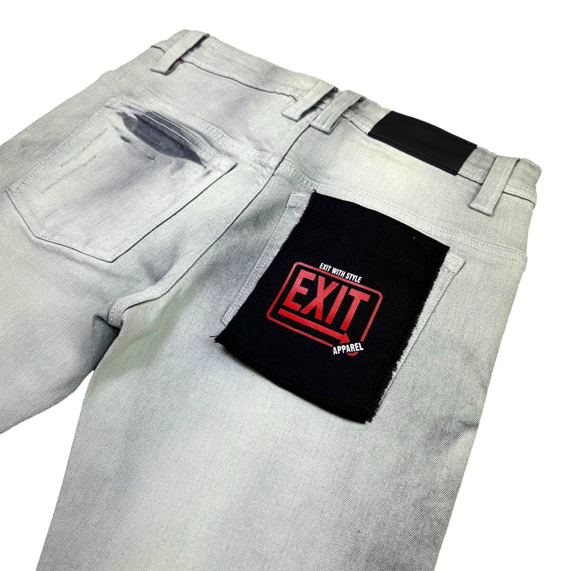 Exit Apparel Men Weekender Jeans (Grey)-Nexus Clothing