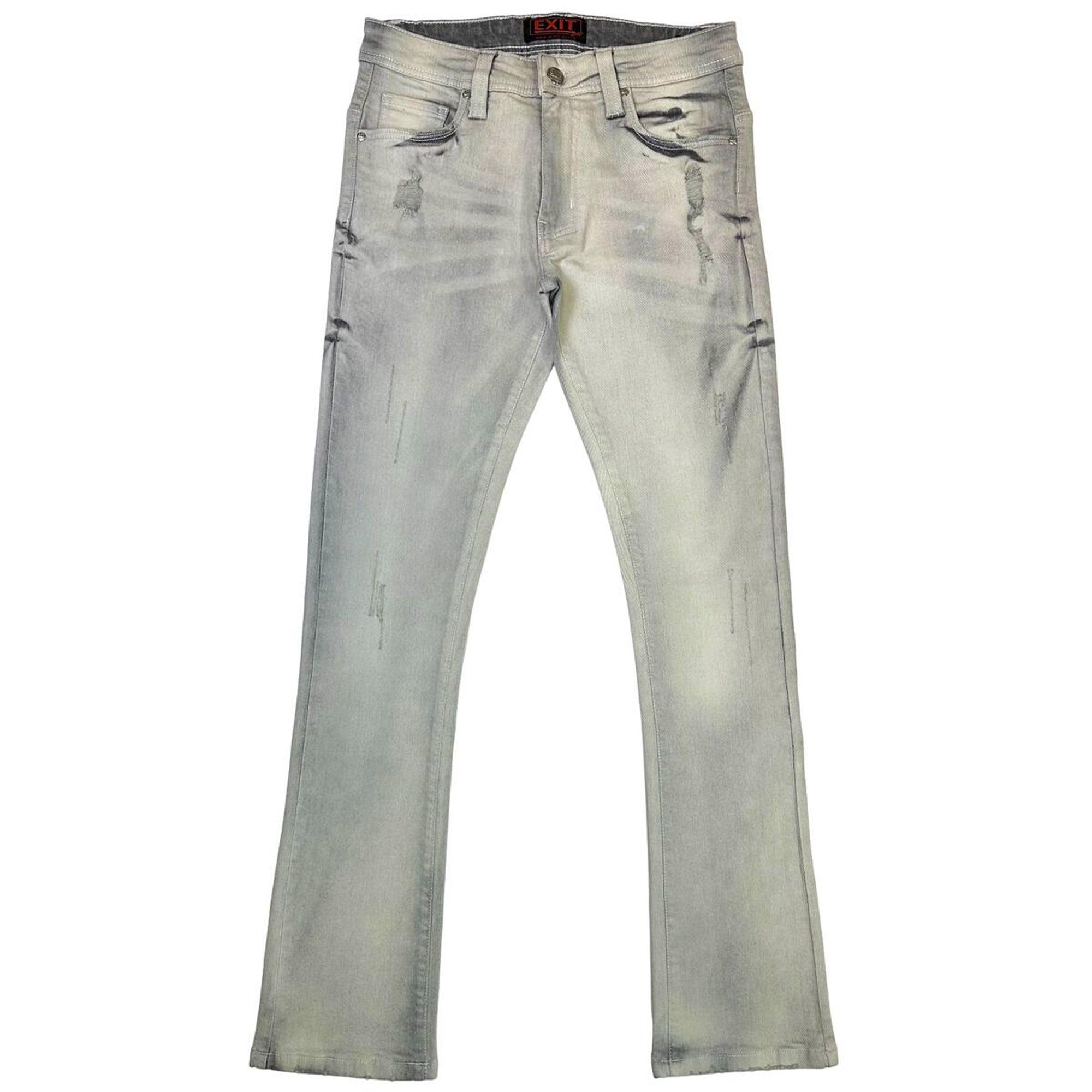 Exit Apparel Men Weekender Jeans (Grey)-Grey-29-Nexus Clothing