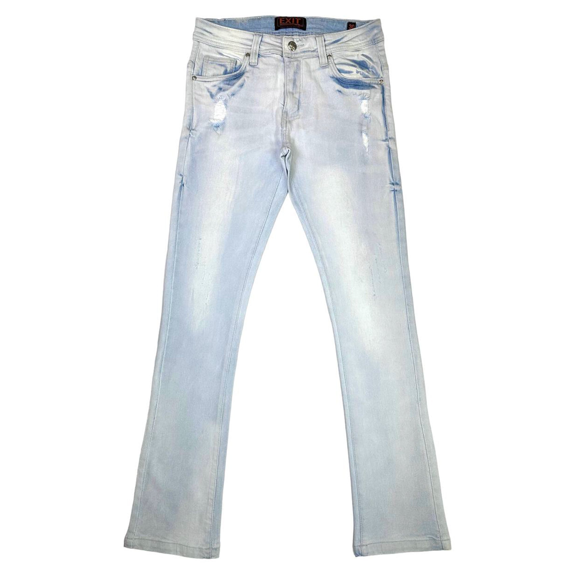 Exit Apparel Men Weekender Jeans (Light Blue)-Light Blue-29-Nexus Clothing