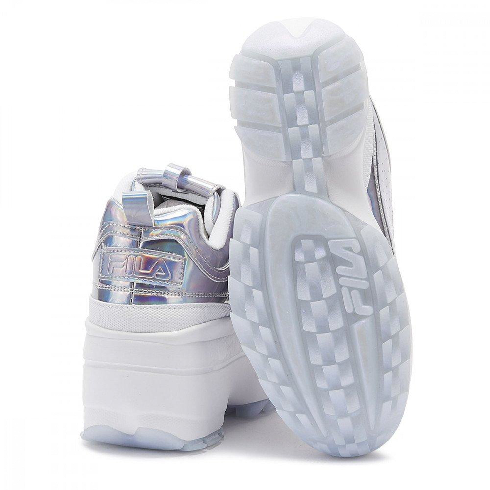 Fila Women Disruptor II Wedge Shoes (Iridescent)-Iridescent-5.5-Nexus Clothing