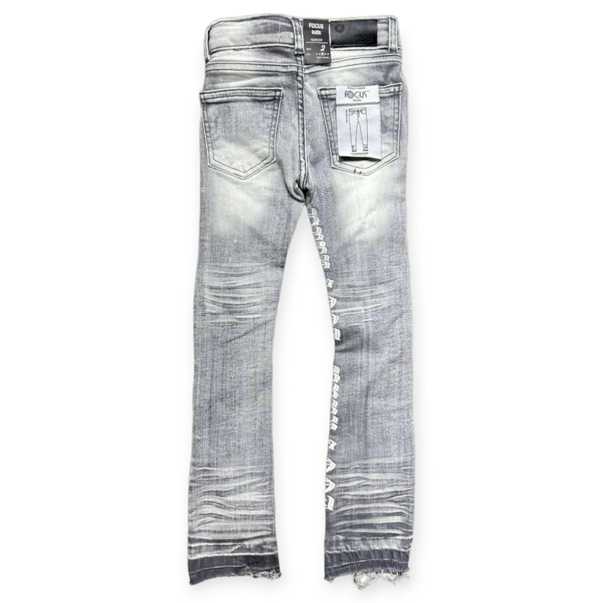 Focus Jeans Good Stacked (Grey)