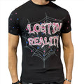 Focus Men Lost In Reality Applique Tee (Black)