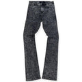 Focus Men Stacked Laser Rip Stone Denim (Shadow)