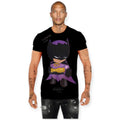 George V Men Batman T-Shirt(Black)