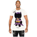 George V Men Batman T-Shirt(White)