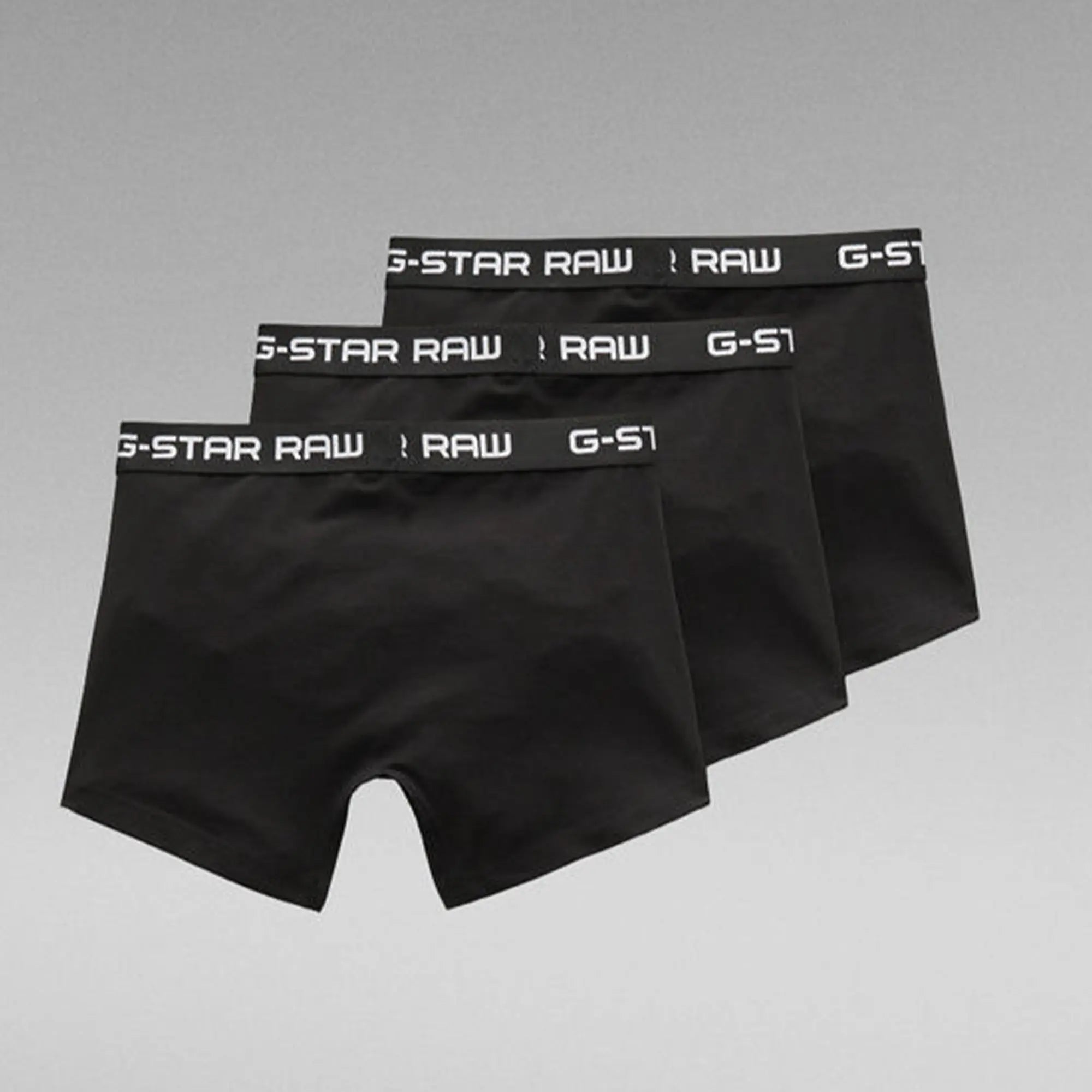Gstar Raw Men Classic Trunks 3-Pack (Black)
