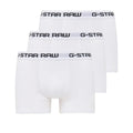 Gstar Raw Men Classic Trunks 3-Pack (White)