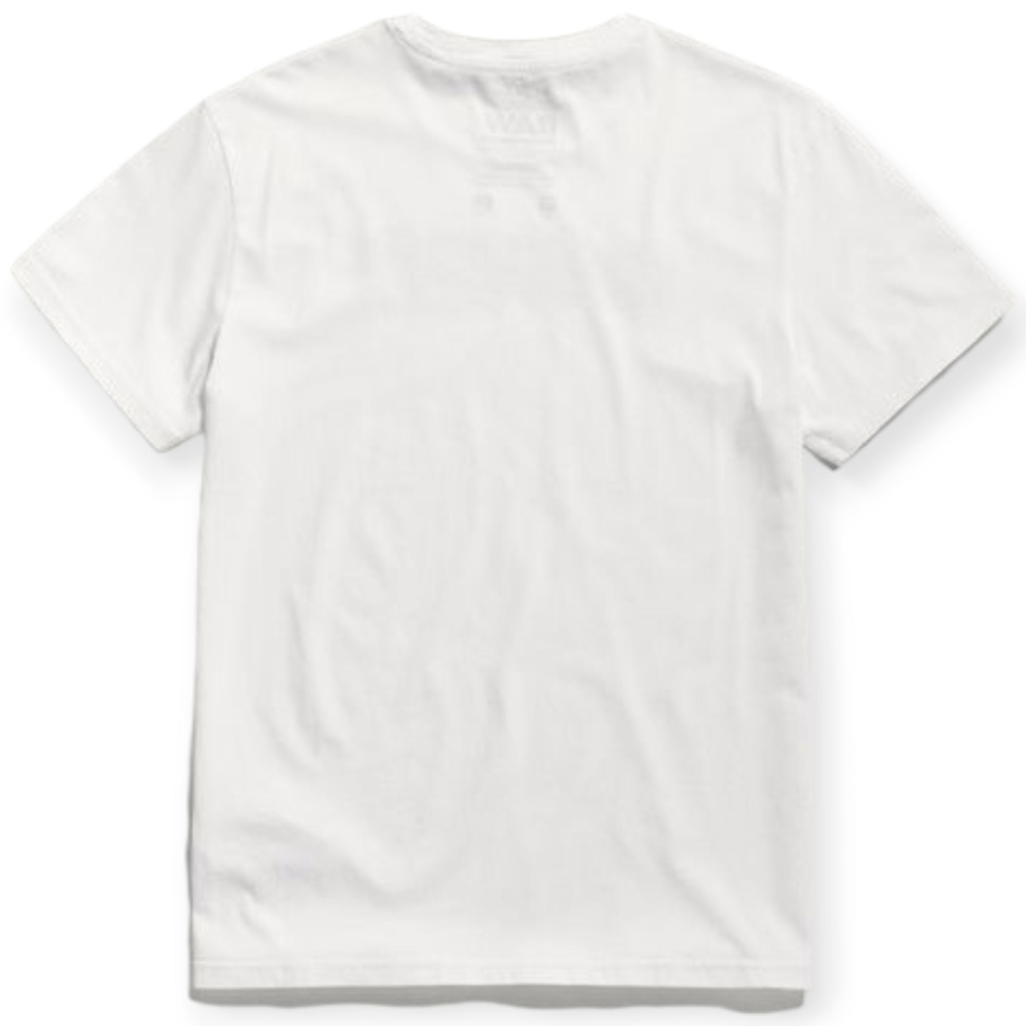 Gstar Raw Men distressed Logo T-shirt (White)-Nexus Clothing
