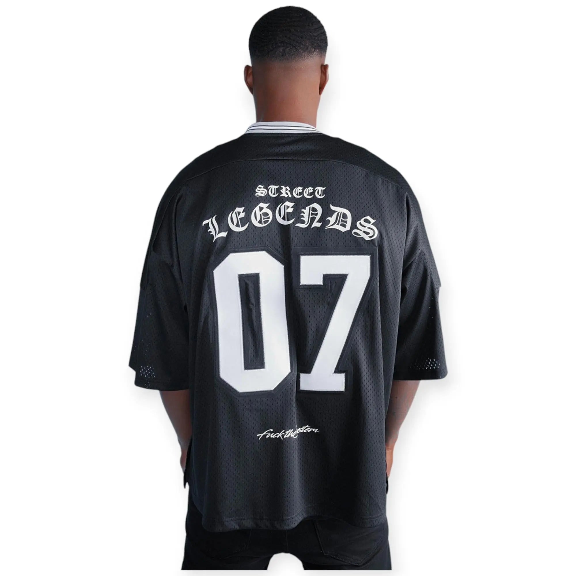 Hasta Muerte Elite Men 07 Street Legends Jersey Tee (Black)