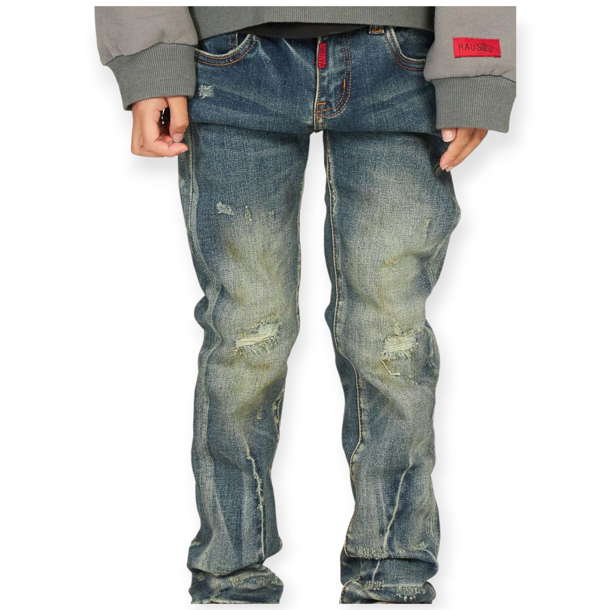 Haus of JR Kids Edric Denim Jeans (Indigo)-Nexus Clothing